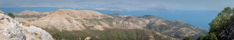 Výhled na Albánii