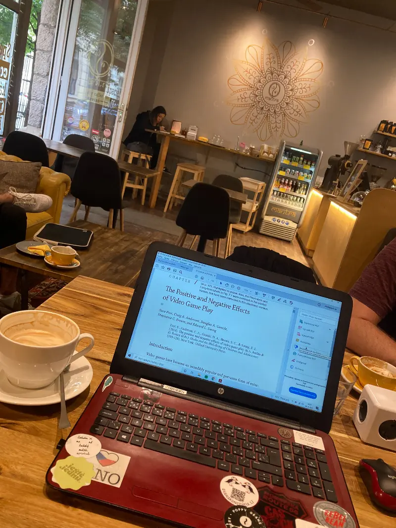 Mantra café interiér