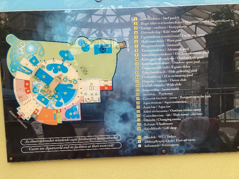 Mapa areálu
