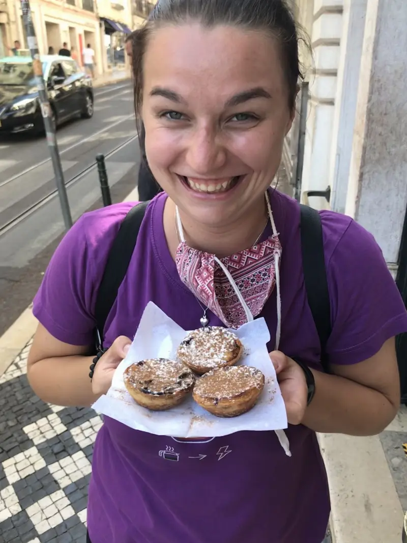 Andrejka a Pastel de Nata