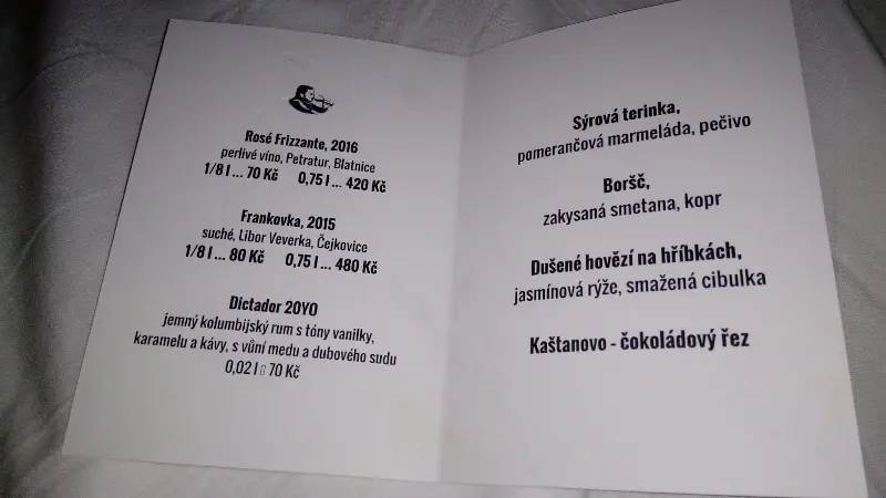 Gurmánské menu