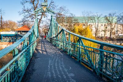 Most Groszowy přes Odru