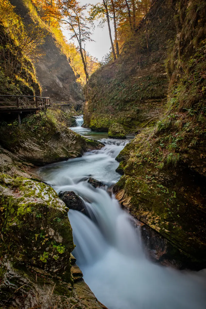 Úžasné místo Vintgar Gorge